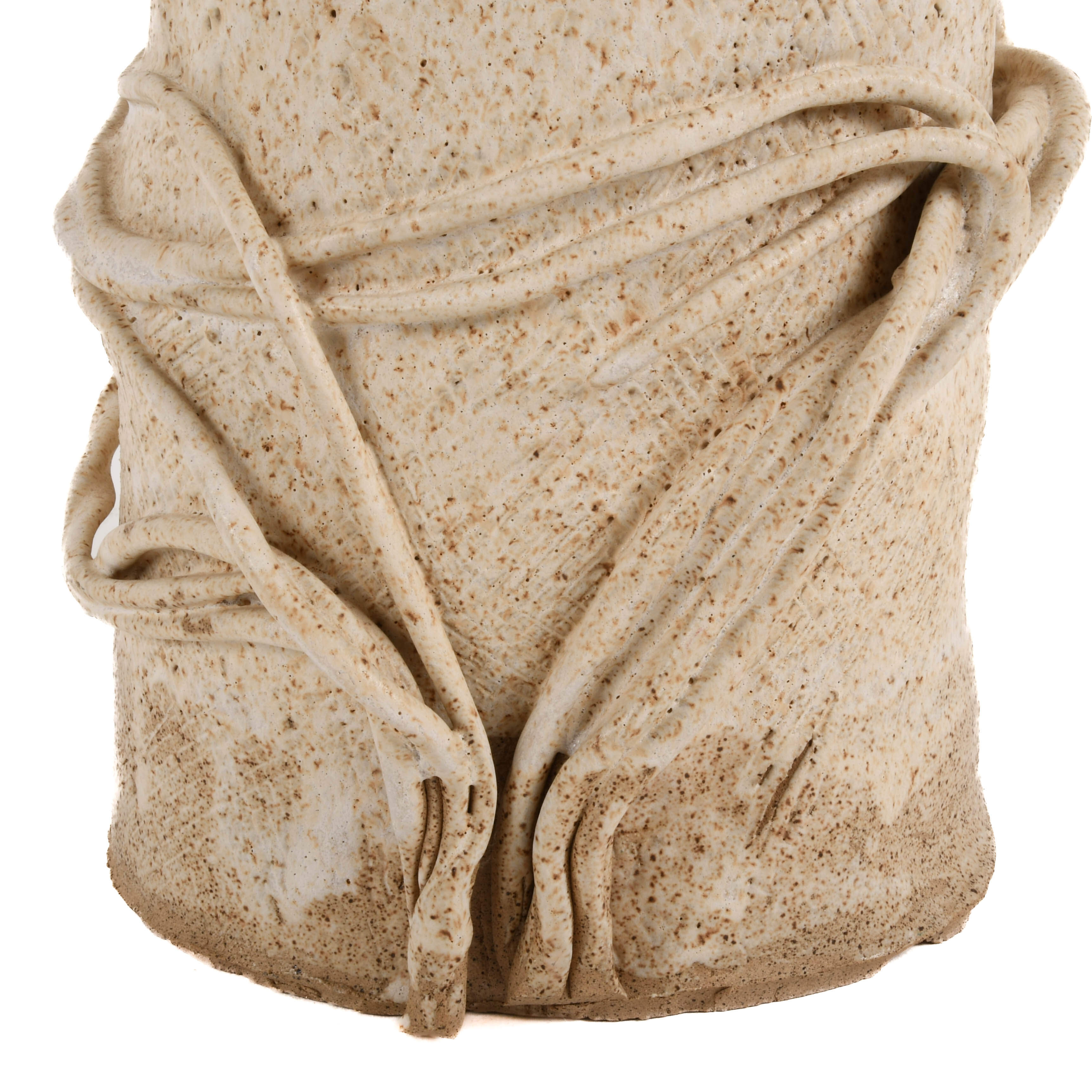 Studio Pottery Abstract Design Sculpture-6