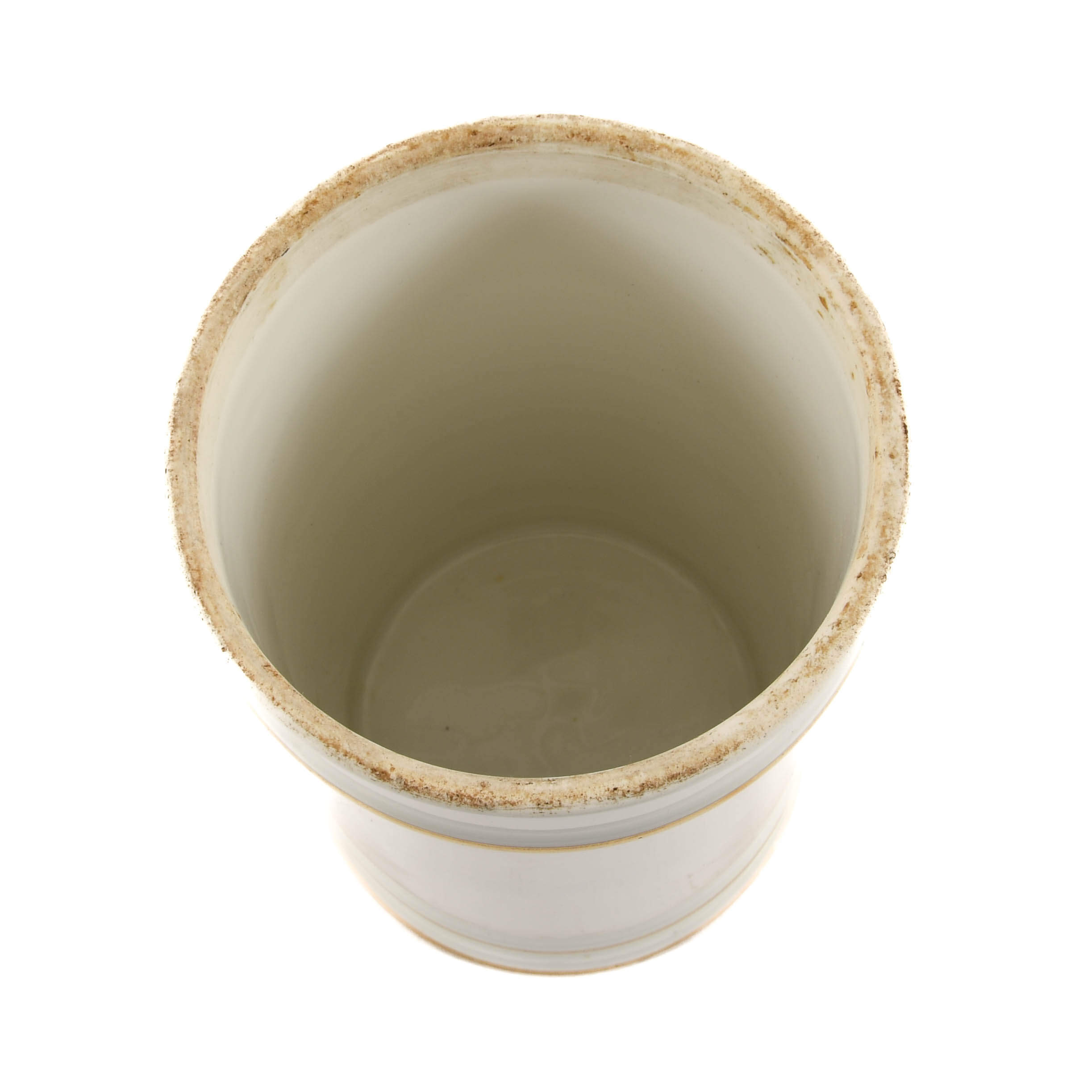 Antique Paris Porcelain Pharmacy Jar-8
