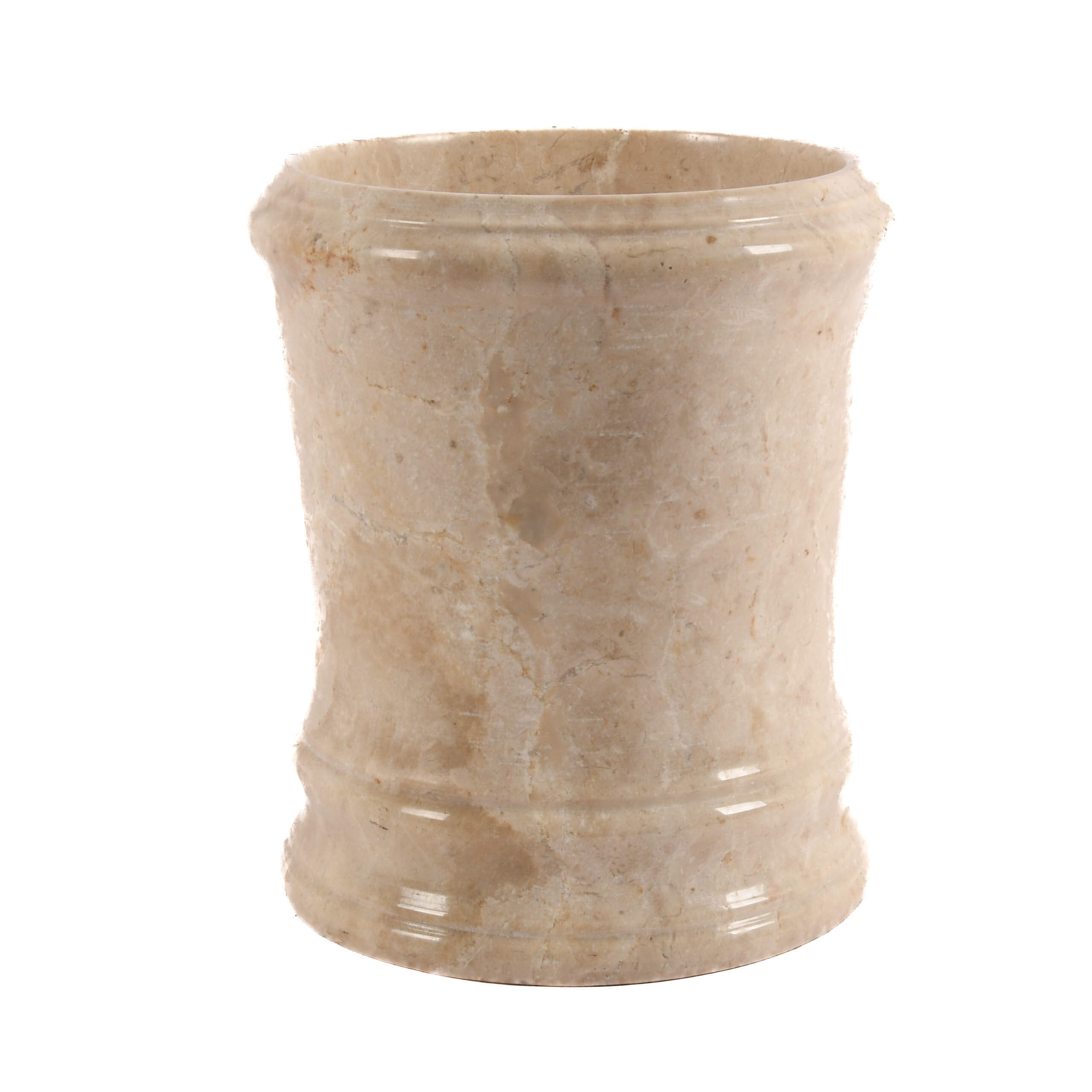 Large Marble Round Jar-1