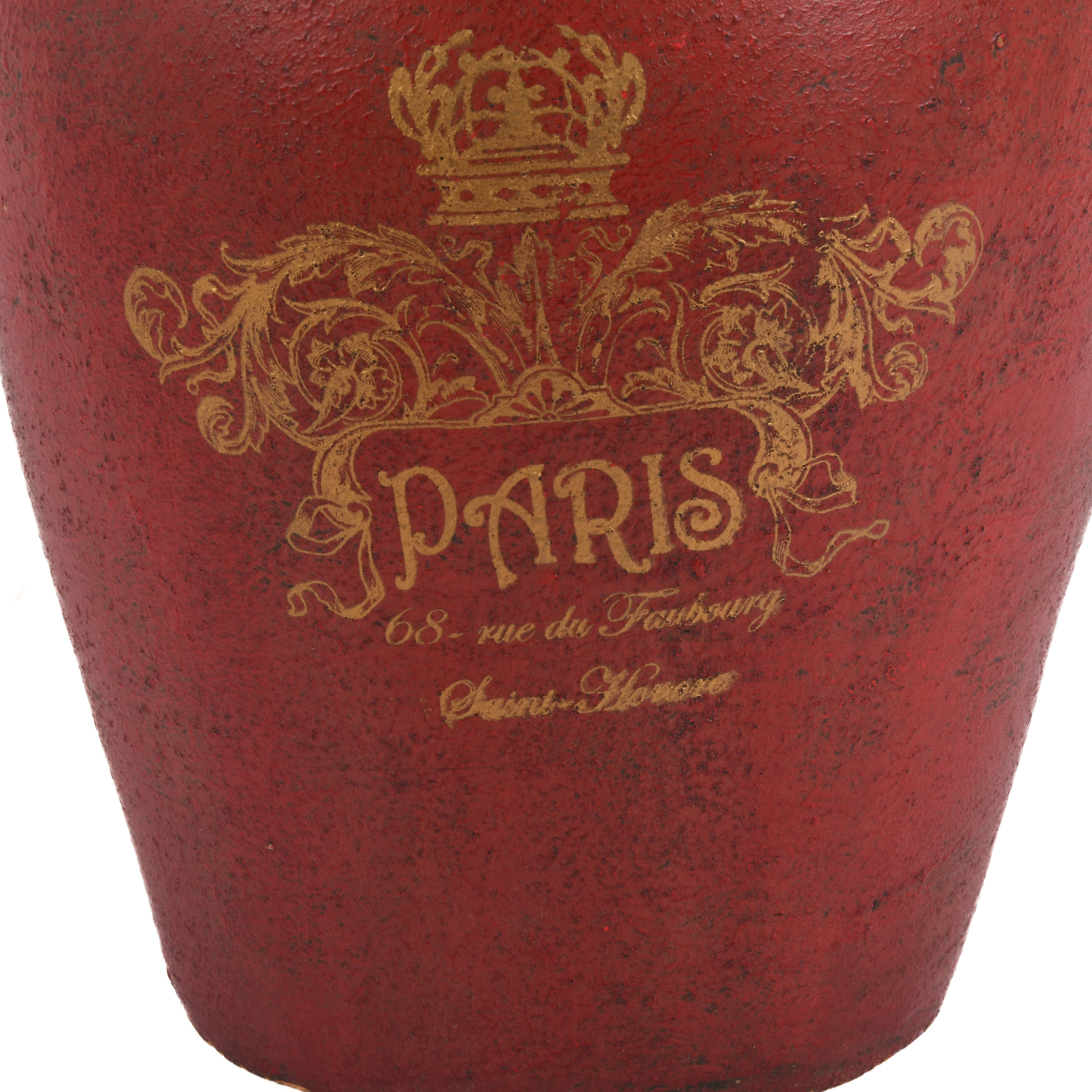 Rustic French Country Paris Design Farmhouse Vase-2