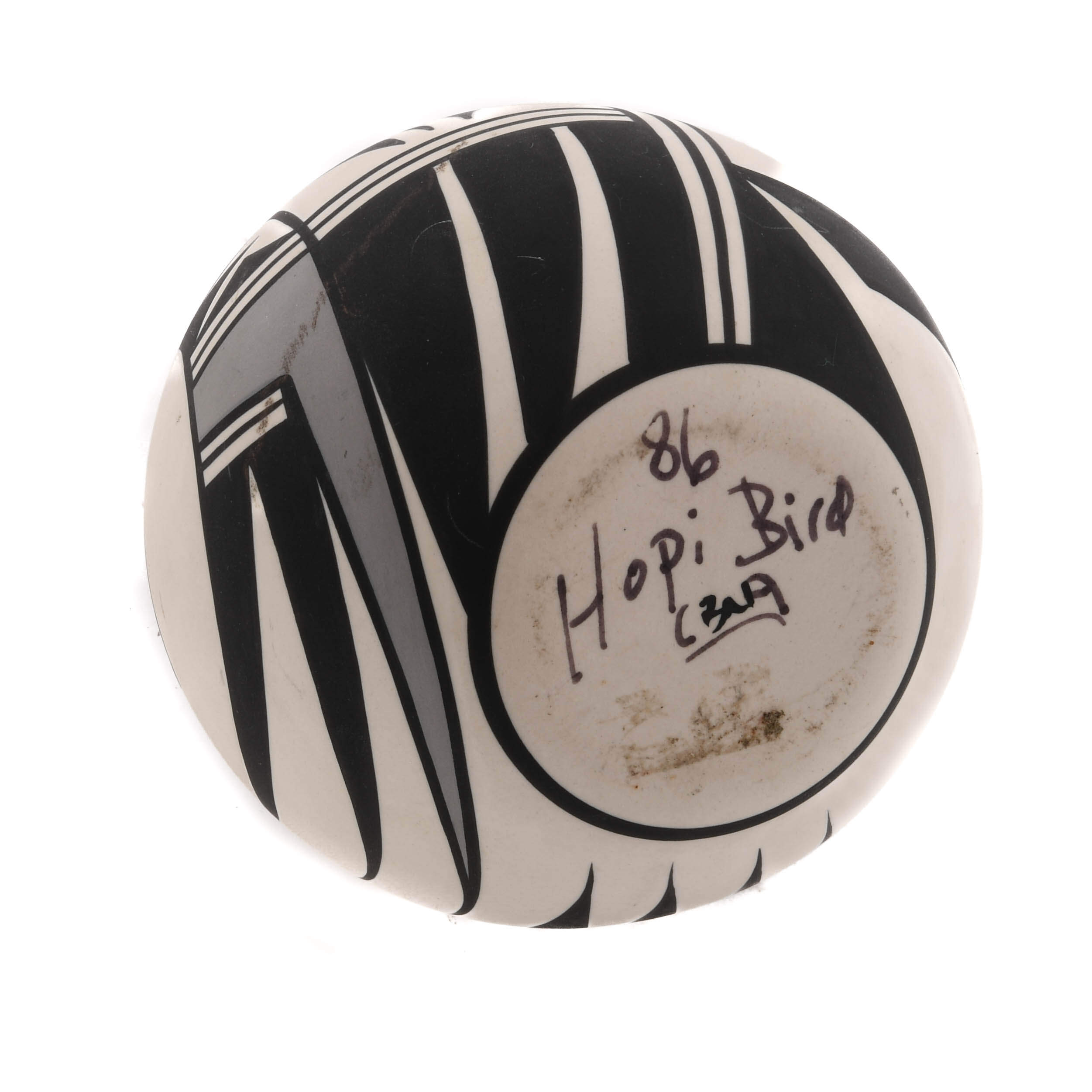 Signed Southwest Pottery Hopi Vase-7