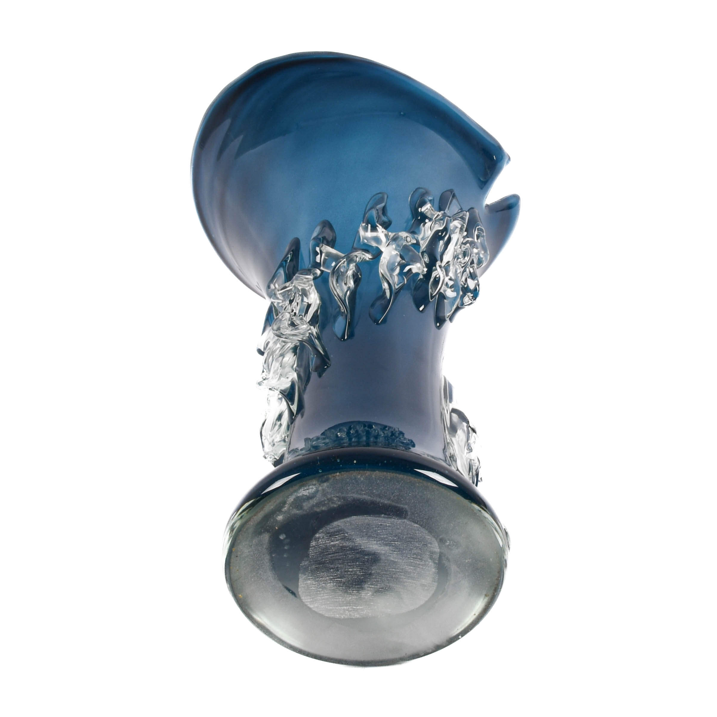 Oversized Hand-Blown Glass Art Vase by Ion Tamaian-7