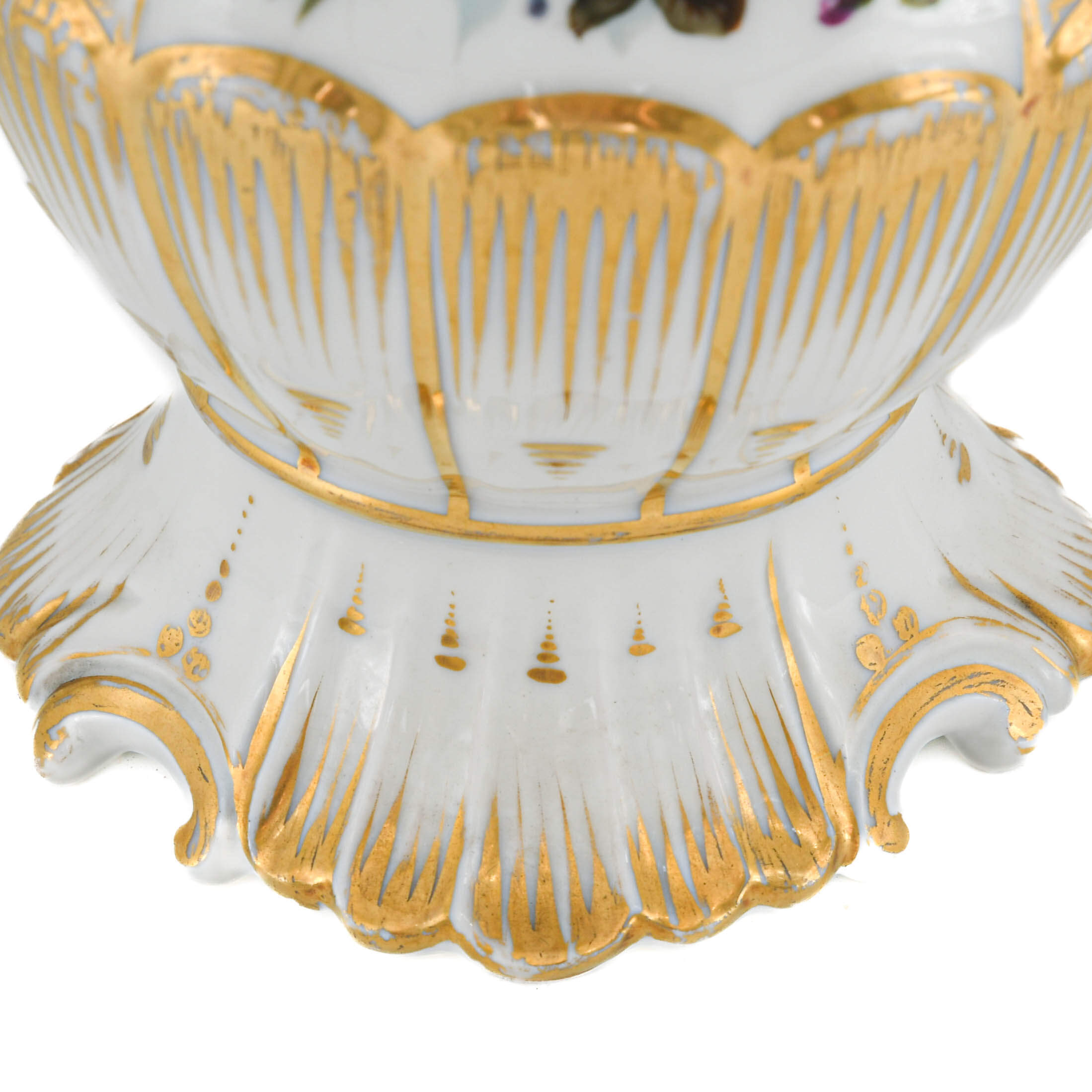 Antique Old Paris Porcelain Pitcher-5
