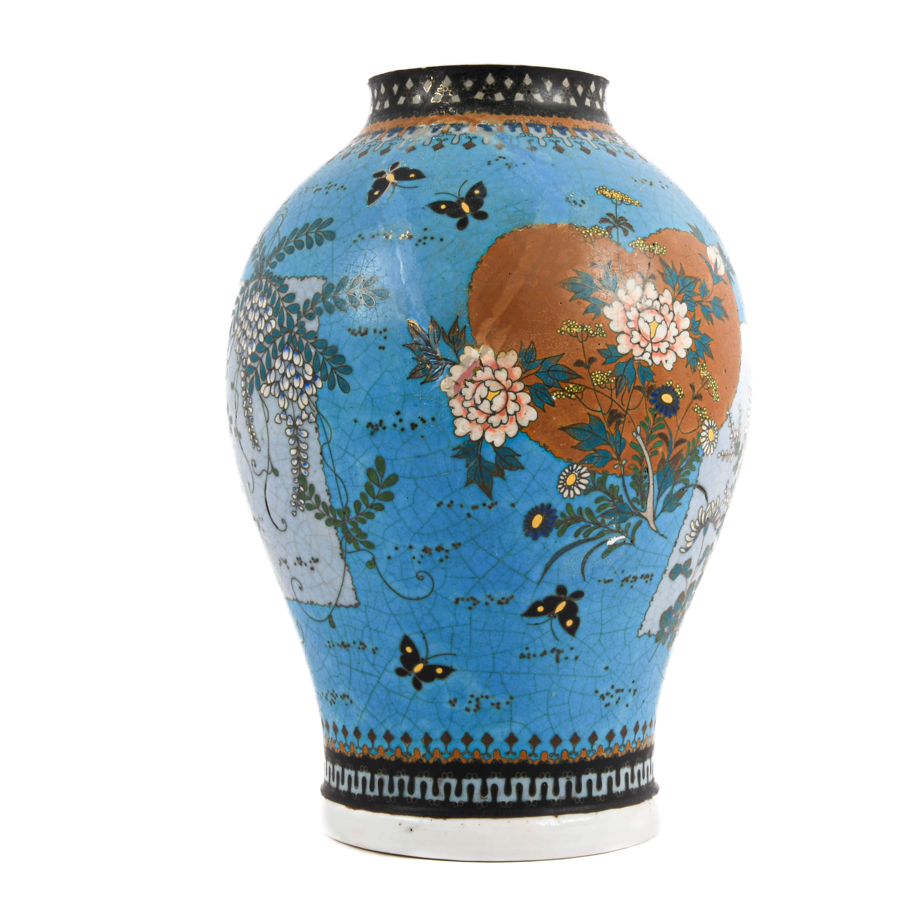 Antique Dai Nippon Porcelain Vase-5