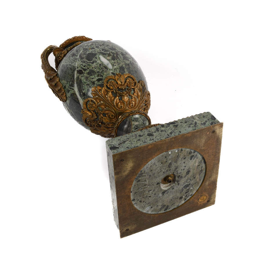 Bronze and Marble Urn-7