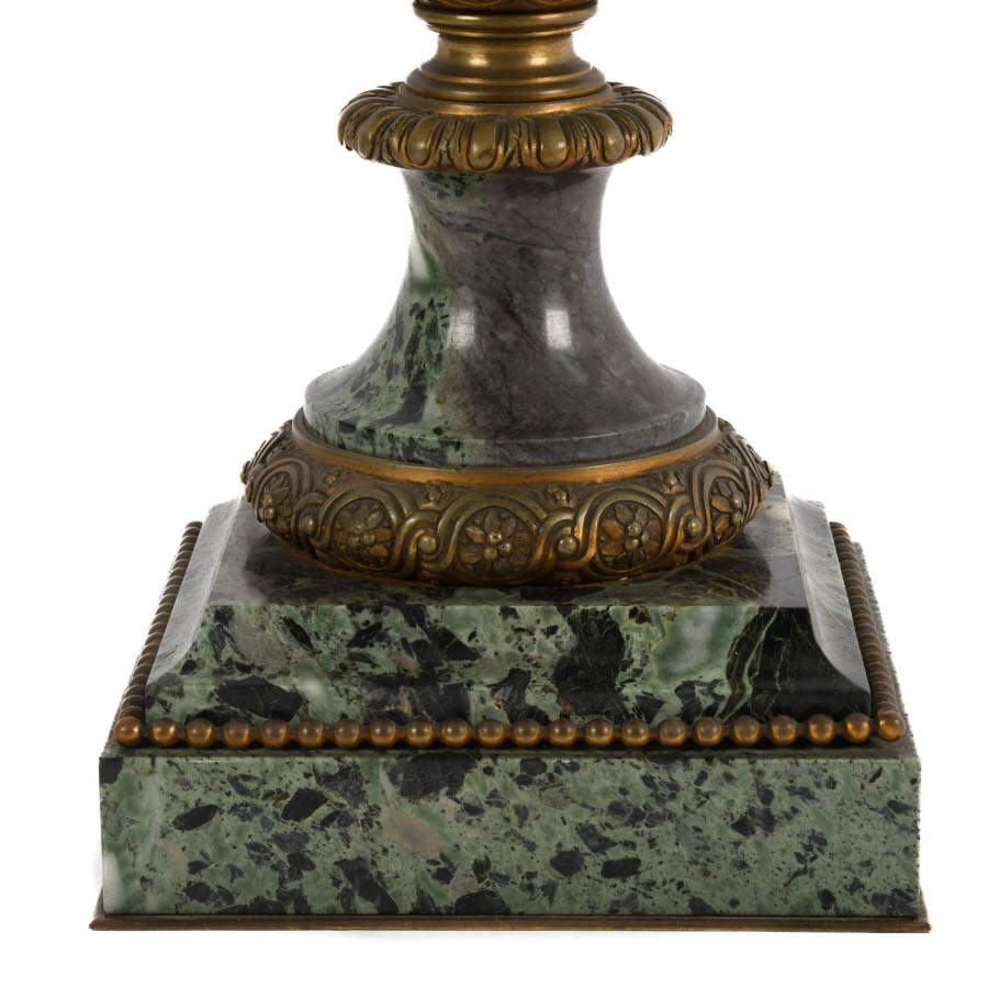 Bronze and Marble Urn-4