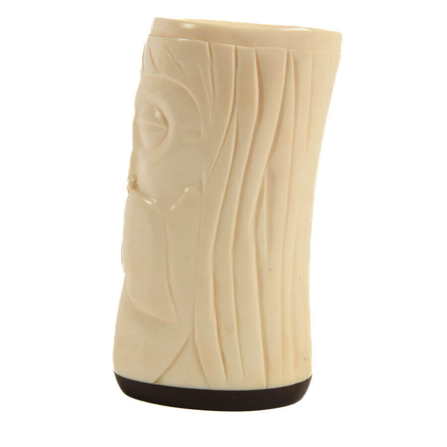 Figural Carved Bone Cup-3