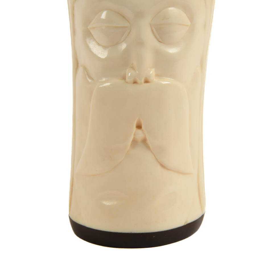 Figural Carved Bone Cup-2