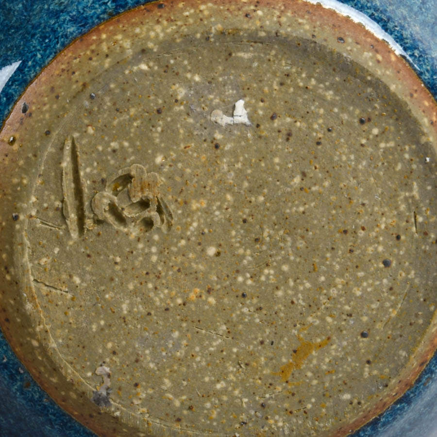Signed Studio Pottery Weed Pot-4
