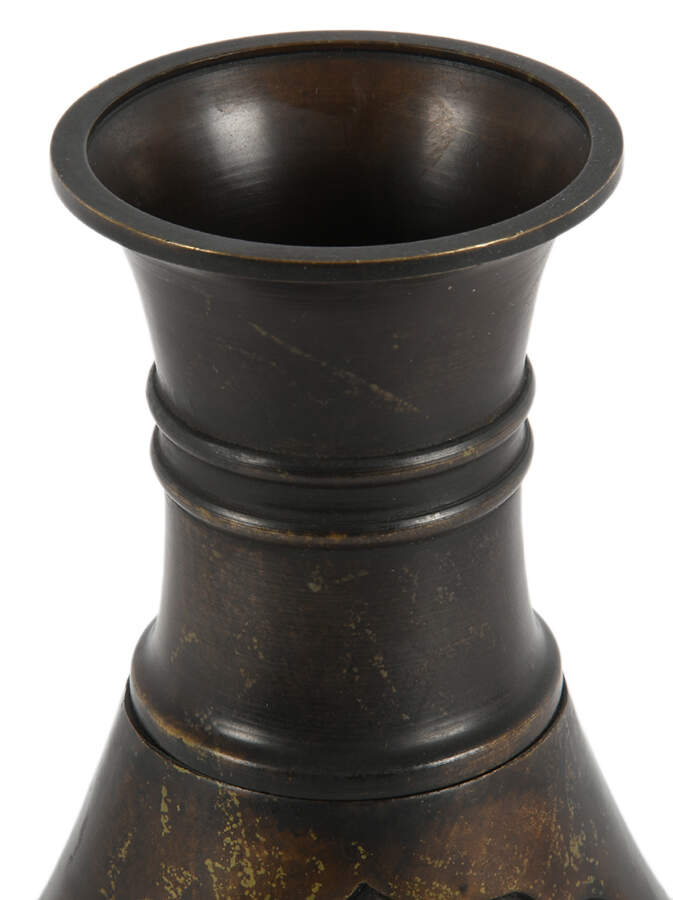 Asian Bronze Vase-5
