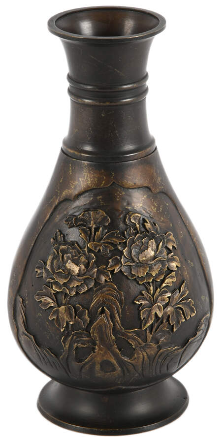 Asian Bronze Vase-3