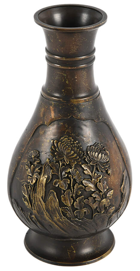 Asian Bronze Vase-2