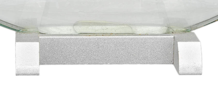 Mid-Century Modern Art Glass Sculpture Vase-4