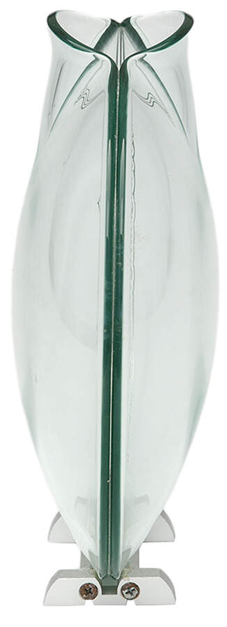 Mid-Century Modern Art Glass Sculpture Vase-3