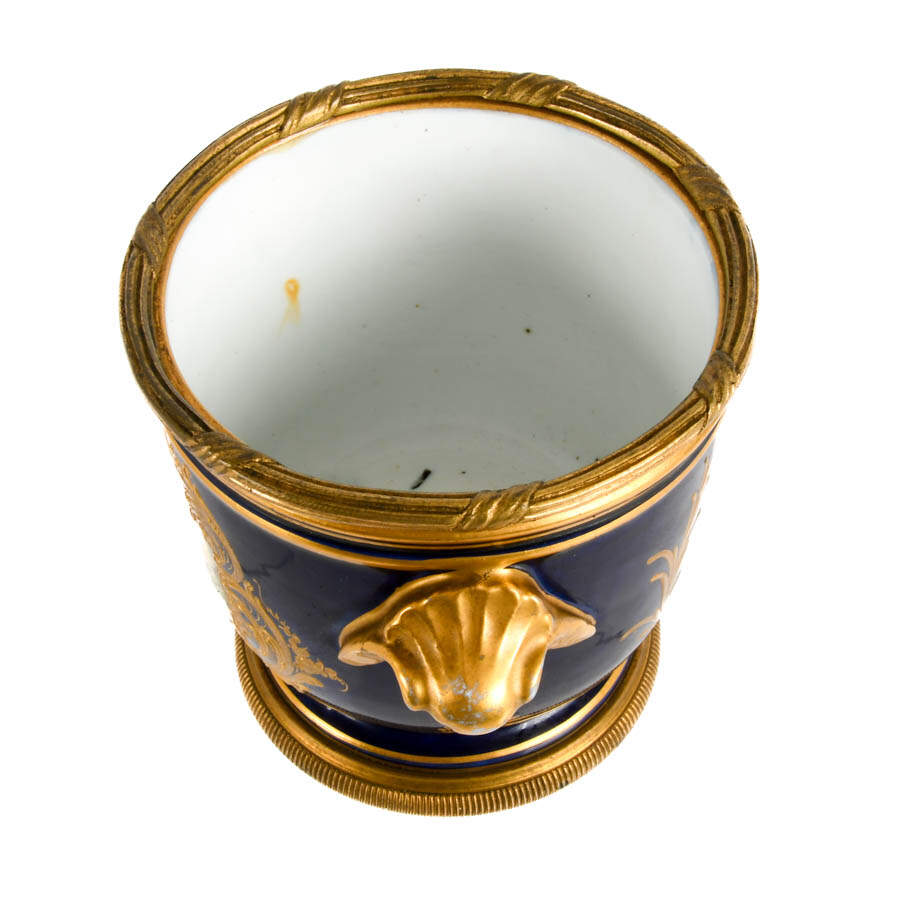 Antique Sèvres Hand-Painted Cache Pot-5
