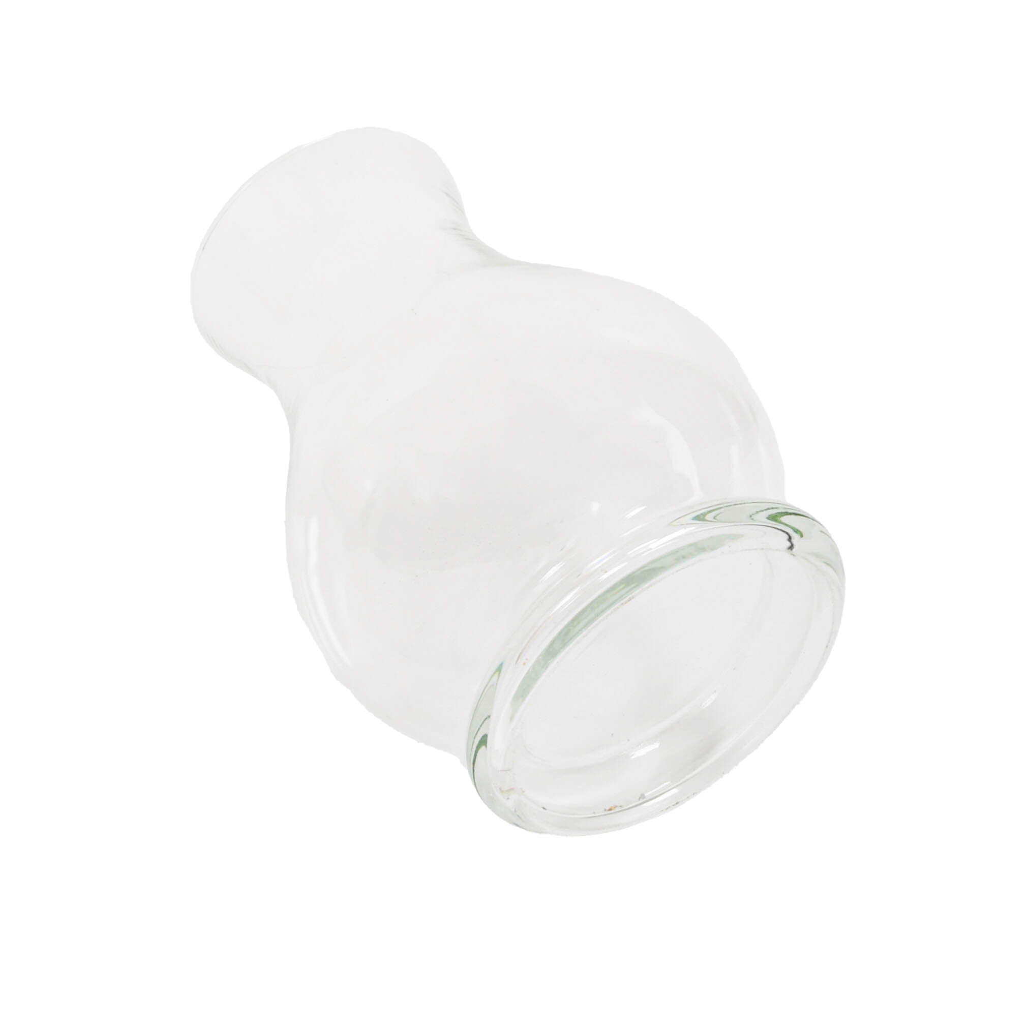 Large Flared Crystal Centerpiece Vase-5