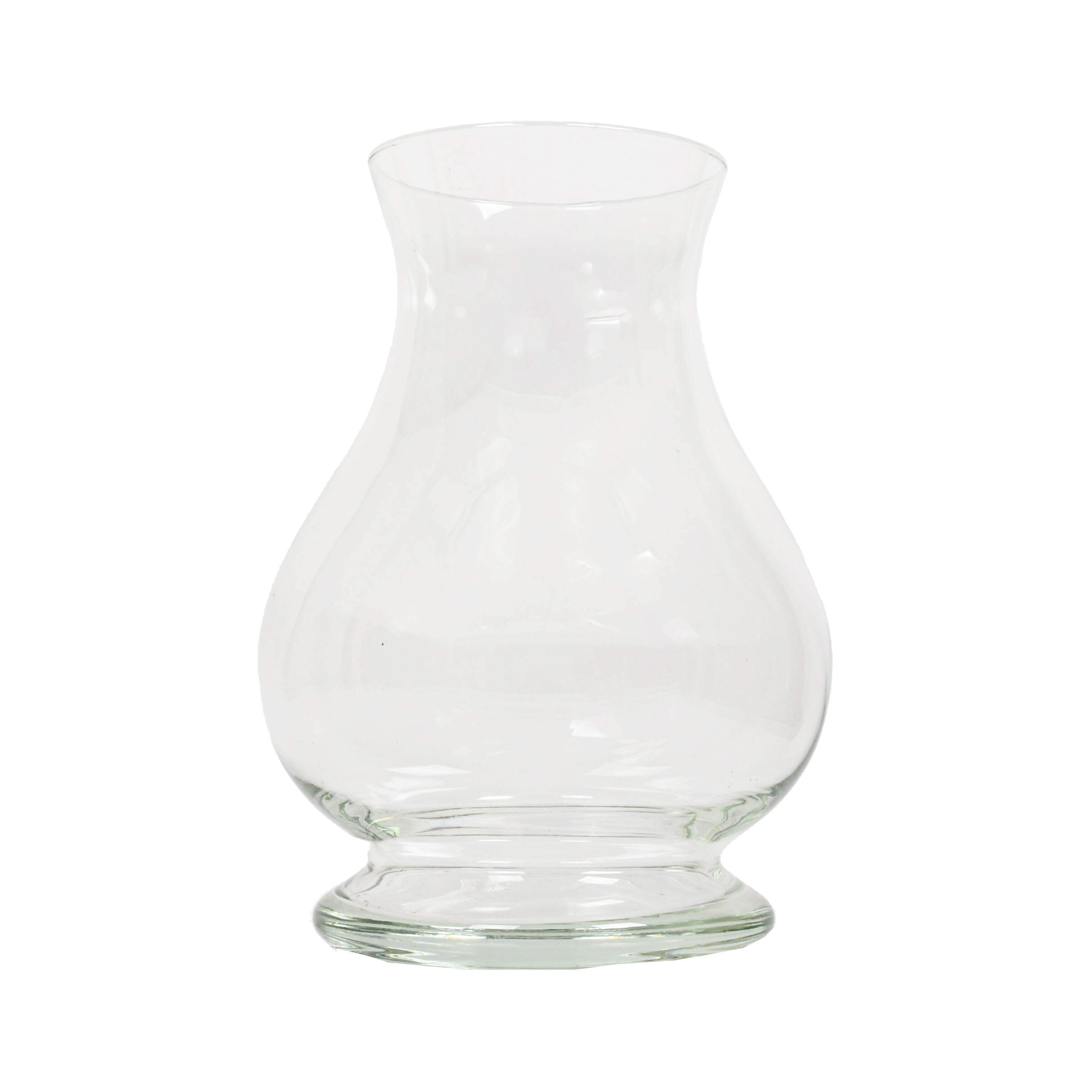 Large Flared Crystal Centerpiece Vase-2