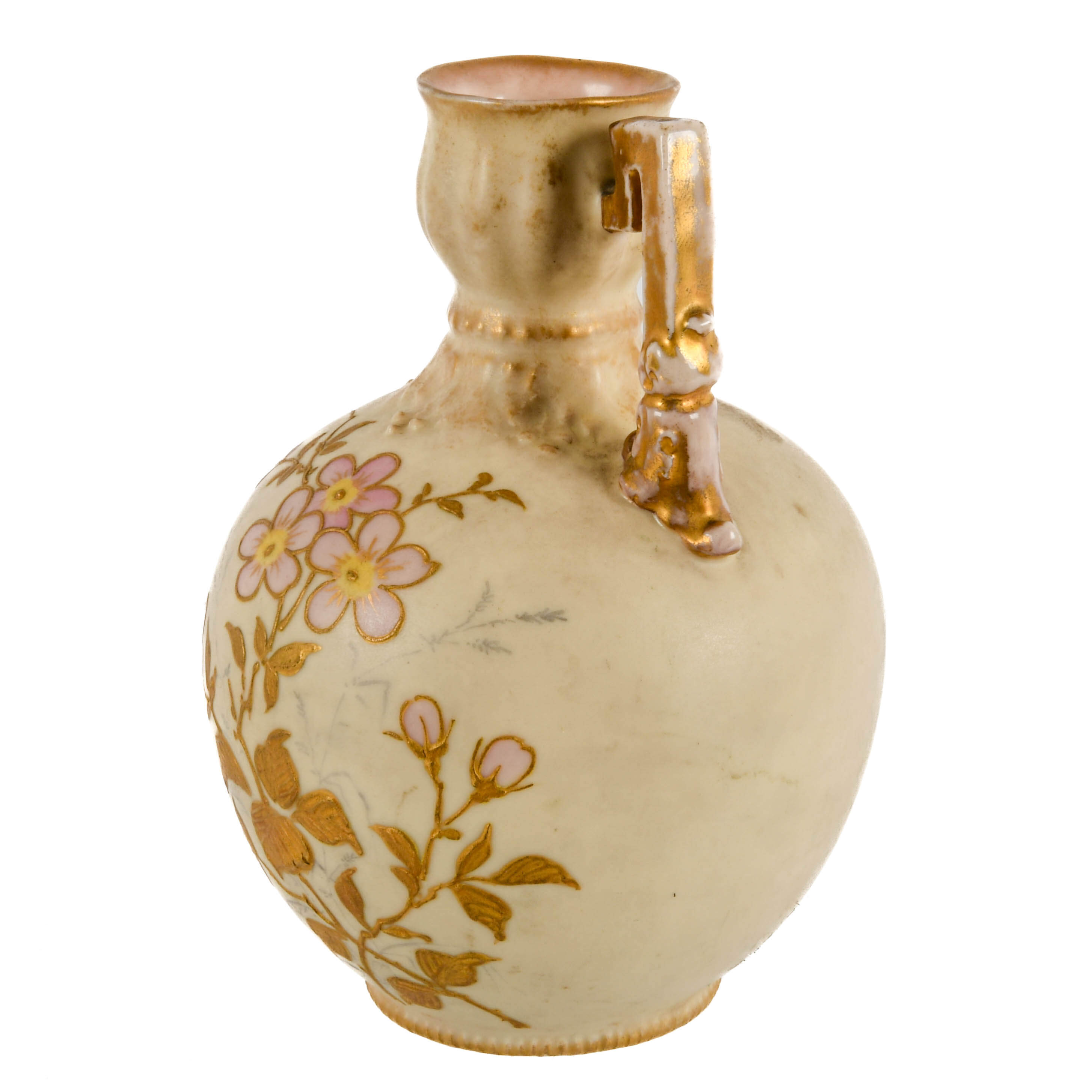 Antique Gold Trimmed Ewer-4