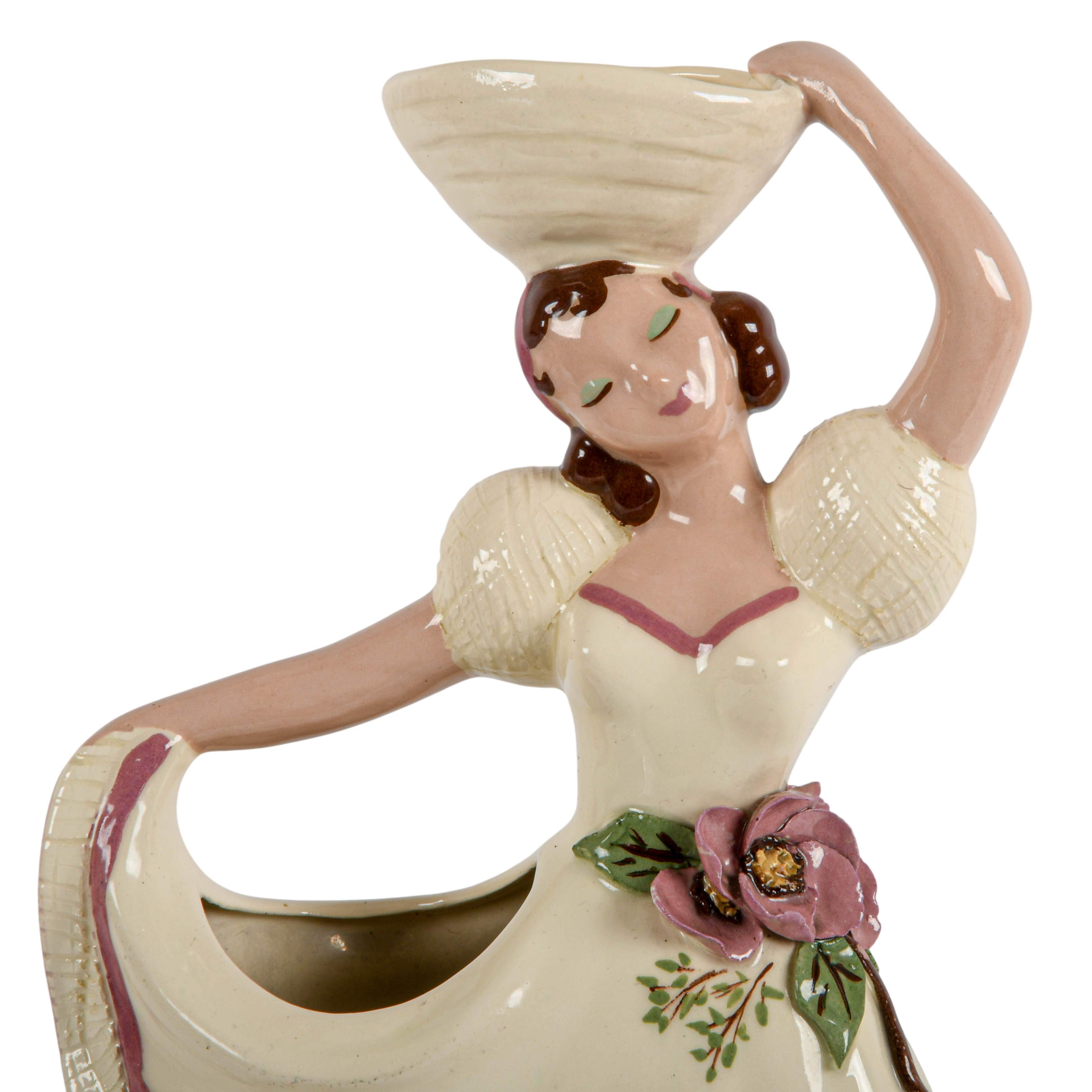 Signed Hedi Schoop "Margarita" Flamenco Dancer Vase-2