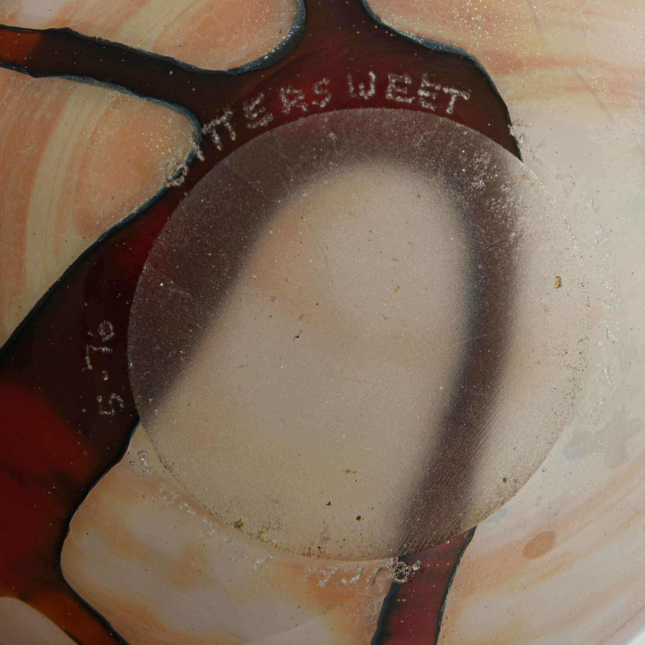 Signed Bittersweet Glassworks Rich Miller Art Glass Vase-5