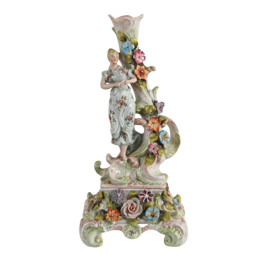 Antique European Porcelain Vase-1