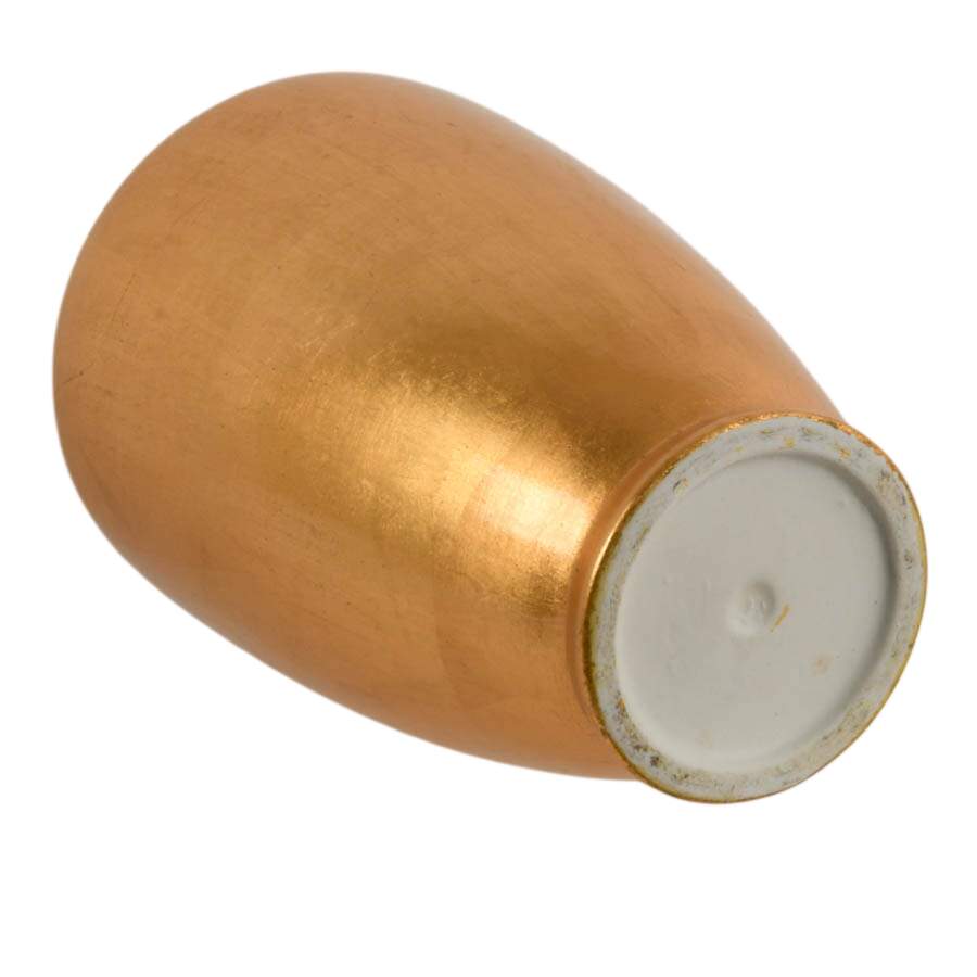 Gold Painted Ceramic Vase-5