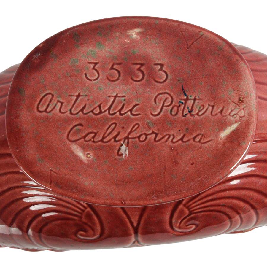 Artistic Potteries California Pottery Vase and Bowl-8