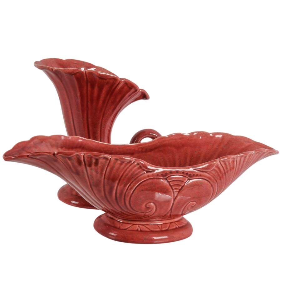 Artistic Potteries California Pottery Vase and Bowl-3