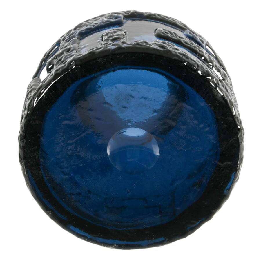 Ruda Sweden Mid-Century Cobalt Art Glass Vase-5