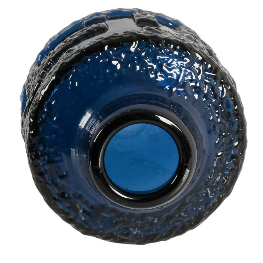 Ruda Sweden Mid-Century Cobalt Art Glass Vase-4