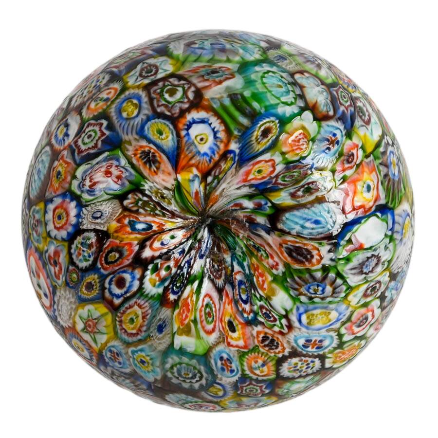 Hand-Blown Millefiori Art Glass Pitcher Attributed to Fratelli Toso-6