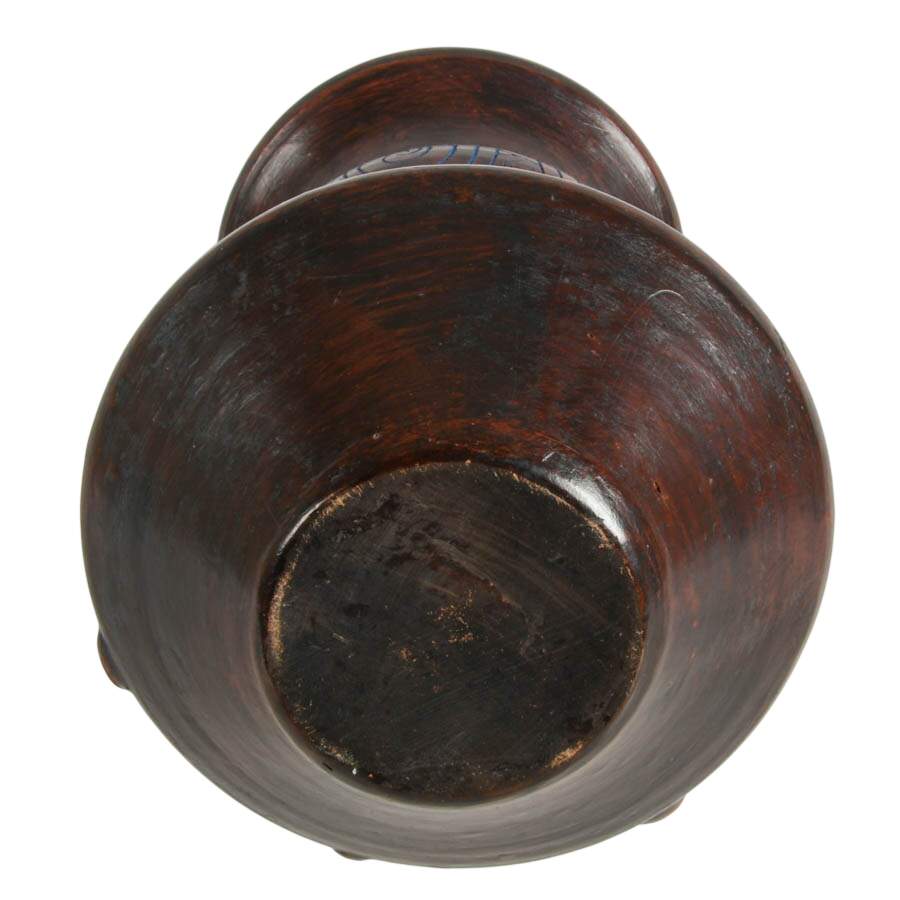 Brazilian Marajoara Figural Pottery Vase-7