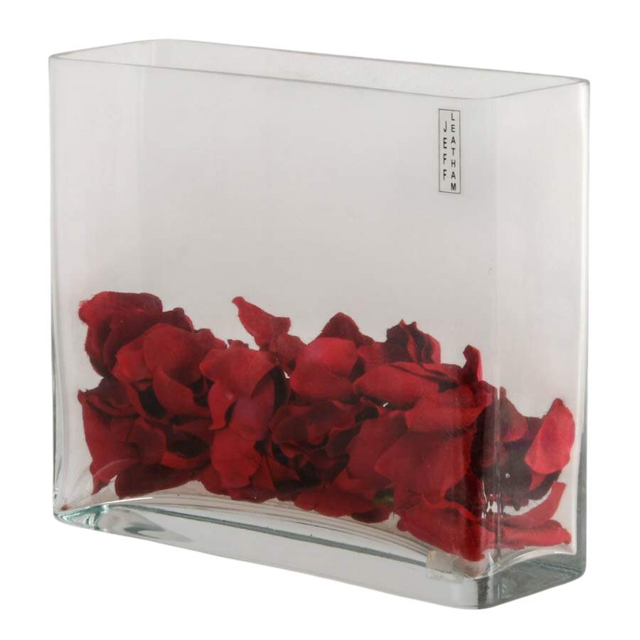 Jeff Leatham Hand-Made in Poland Glass Vase-2