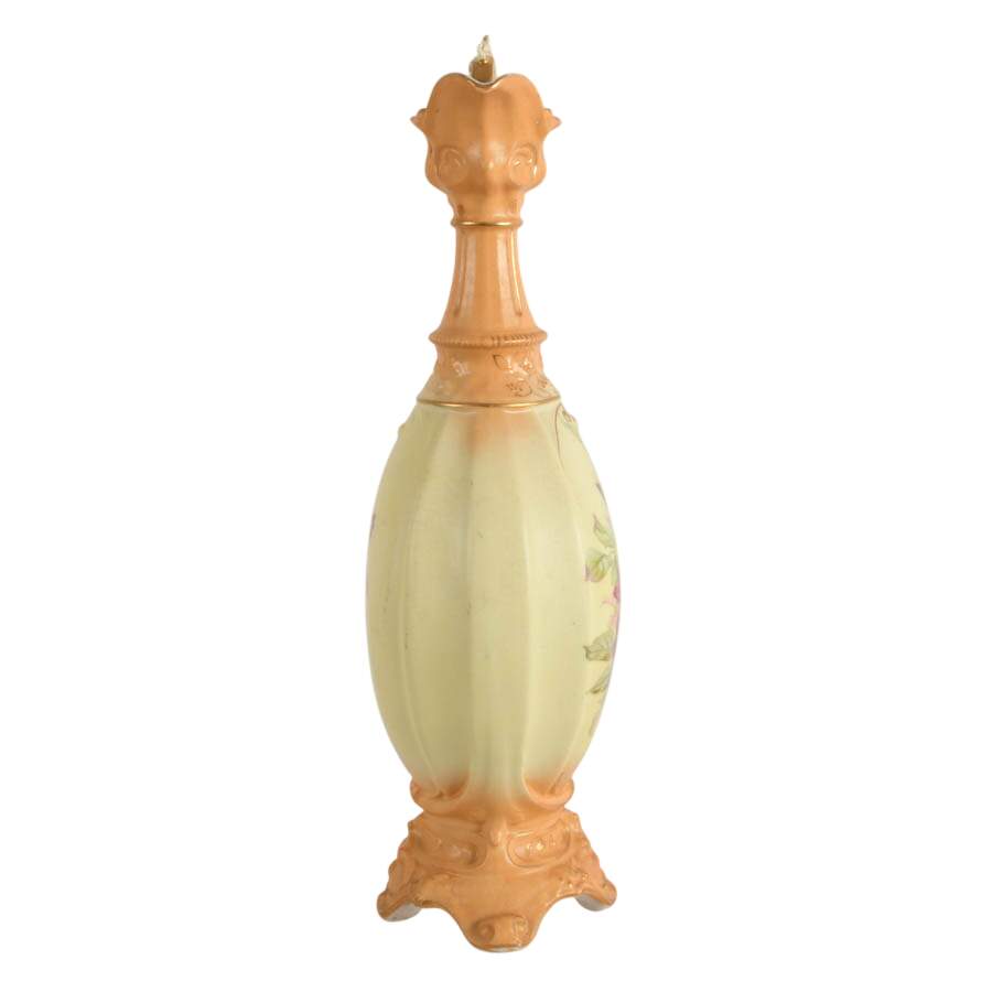 Austrian Royal Wettina Robert Hanke Hand-Painted Amphora Ewer Vase-7