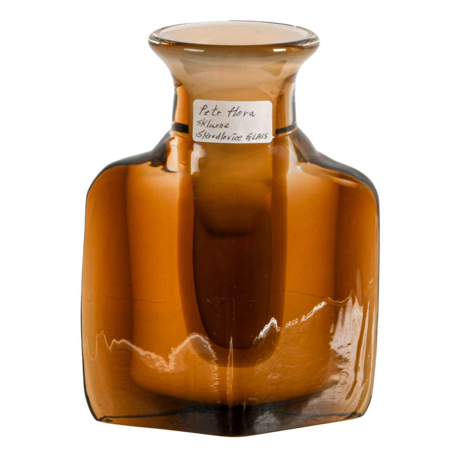 Petr Hora Skrdlovice Art Glass Vase-6