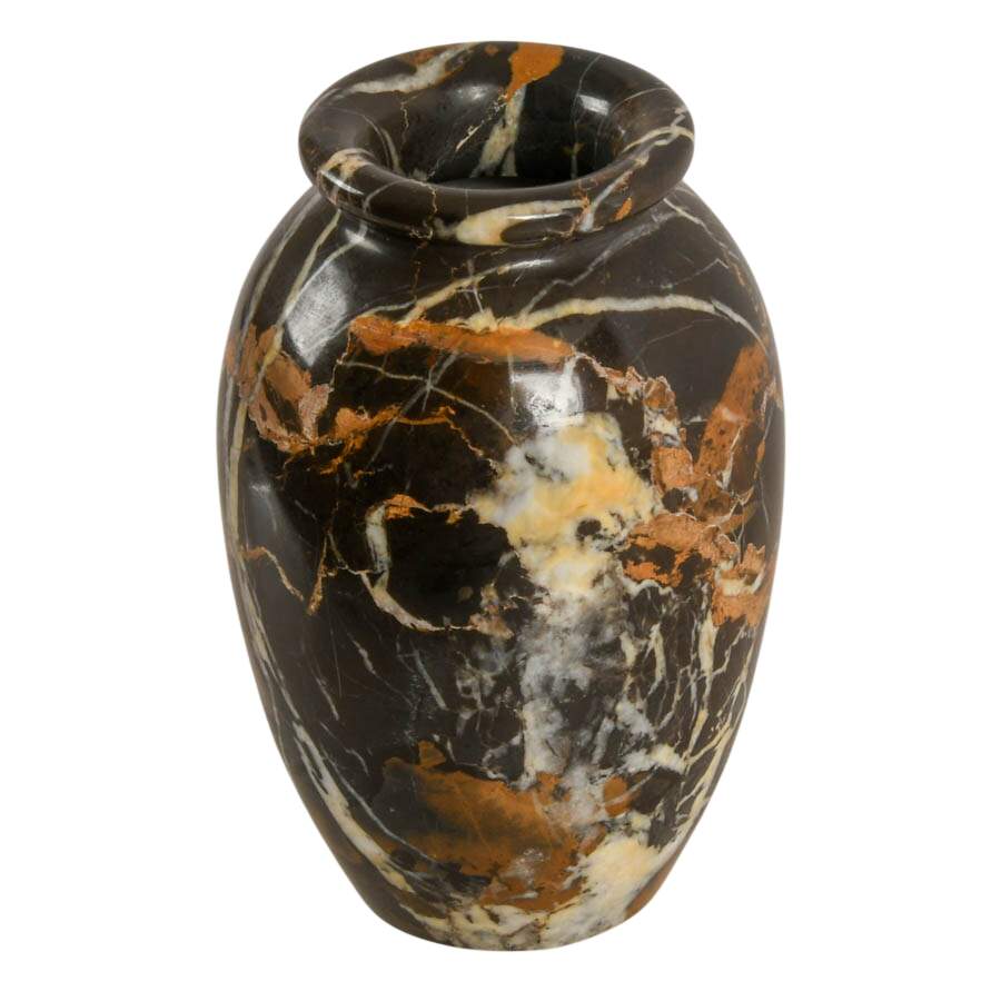 Black Portoro Marble Vase-3