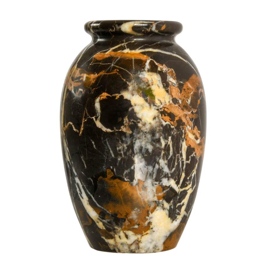 Black Portoro Marble Vase-2