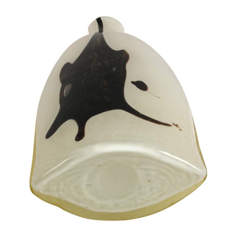 Murano Style Hand-Blown Monochrome Cased Glass Vase-4