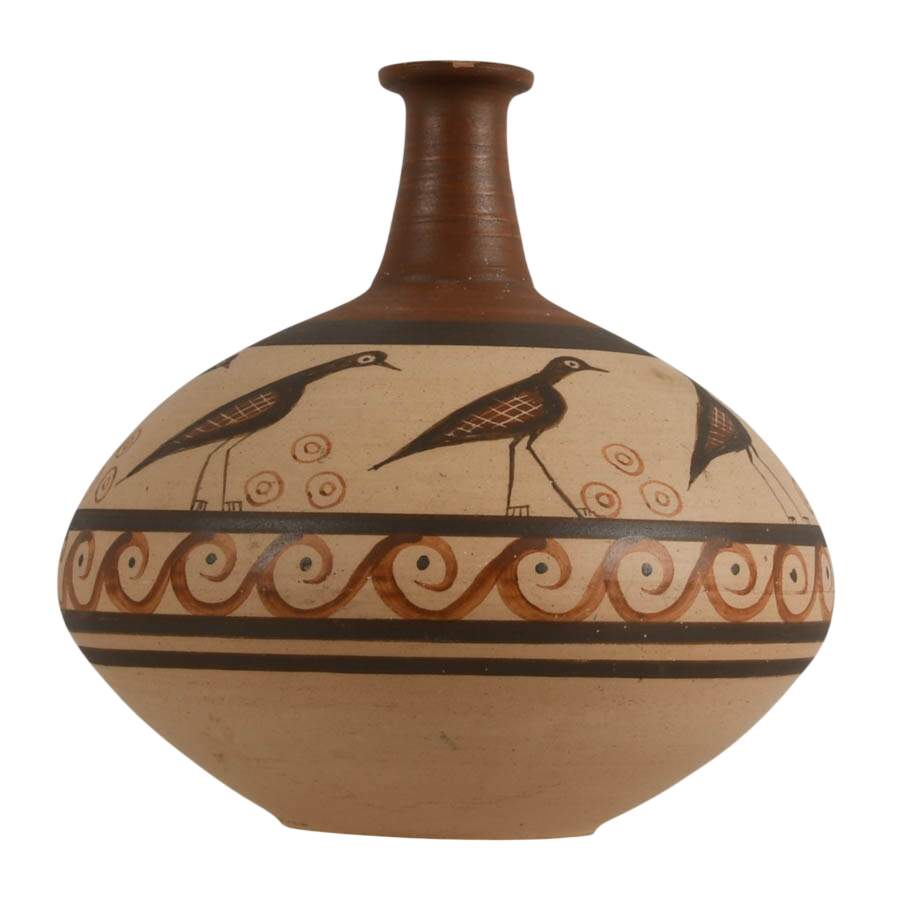 Minoan Period Greek Souvenir Pottery Vase-3