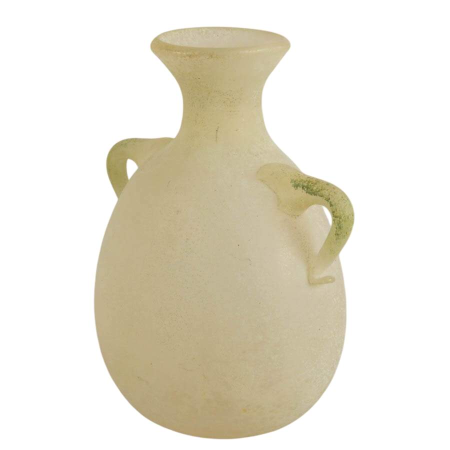 Mid-Century Modern Italian Signed Scavo Amphora Vase-2