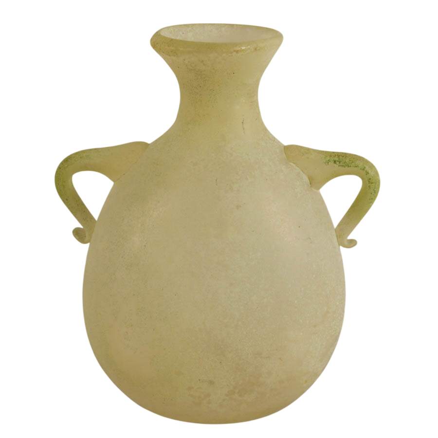 Mid-Century Modern Italian Signed Scavo Amphora Vase-1