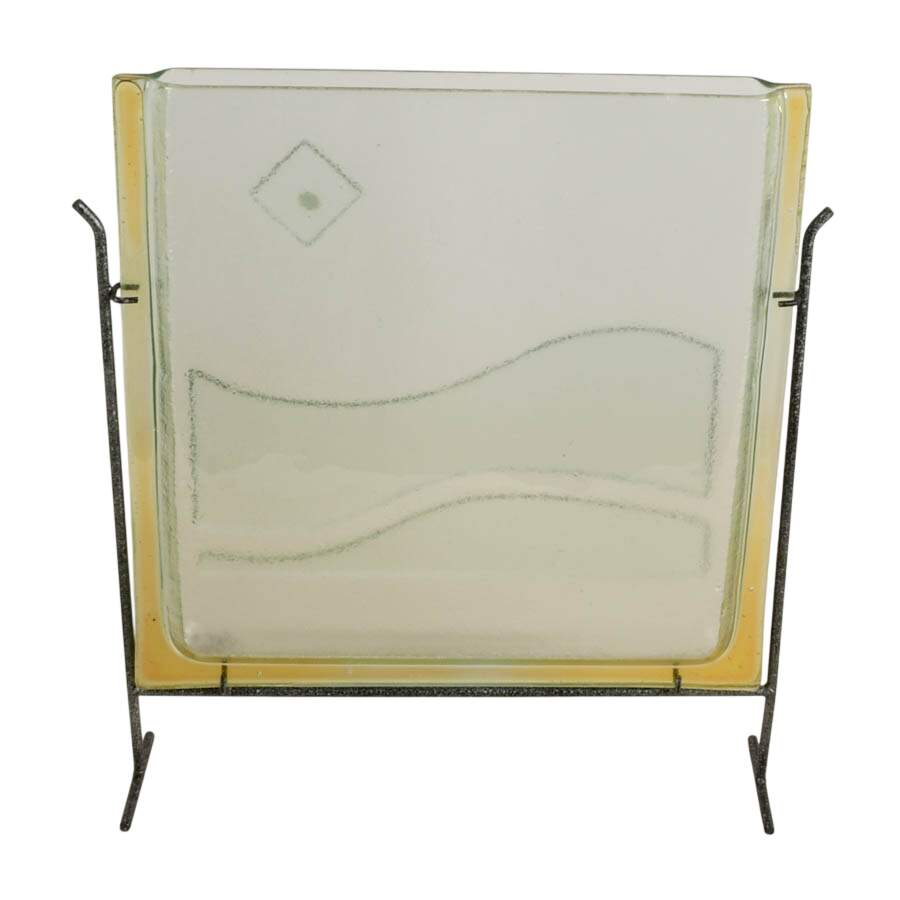 Minimalist Hand-Blown Narrow Mexican Glass Vase-4