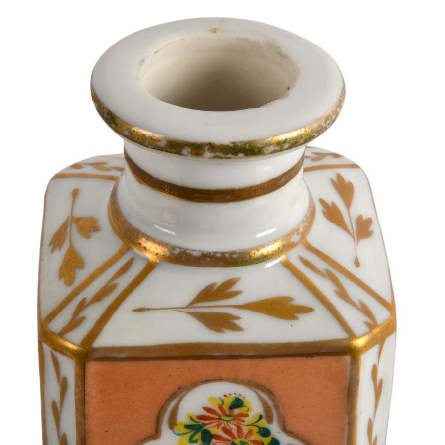 Antique French Made Sèvres Porcelain Vanity Bottle-3