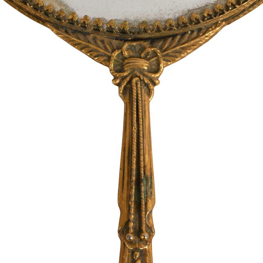 Early 20th Century Double-Sided Ornate Hand Mirror-7