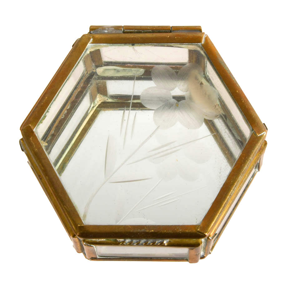Six Floral Trinket Boxes-8