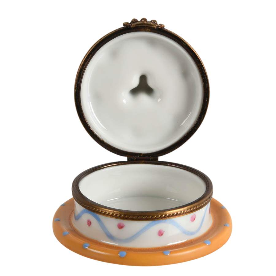 Limoges Hand-Painted Birthday Cake Trinket Box-3