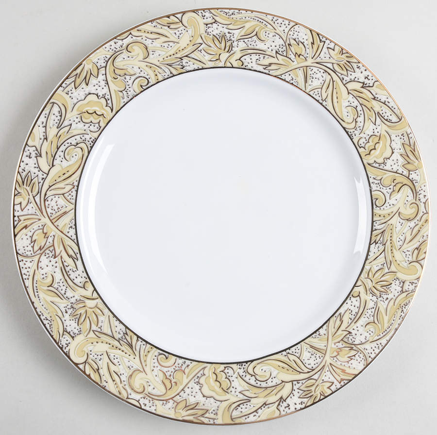 Acapella Gold 12" Chop Plate (Round Platter) by American Atelier-1