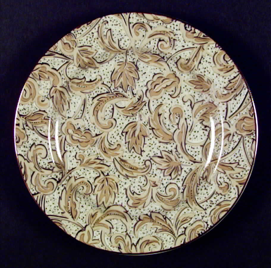 Acapella Gold Salad Plate by American Atelier-1