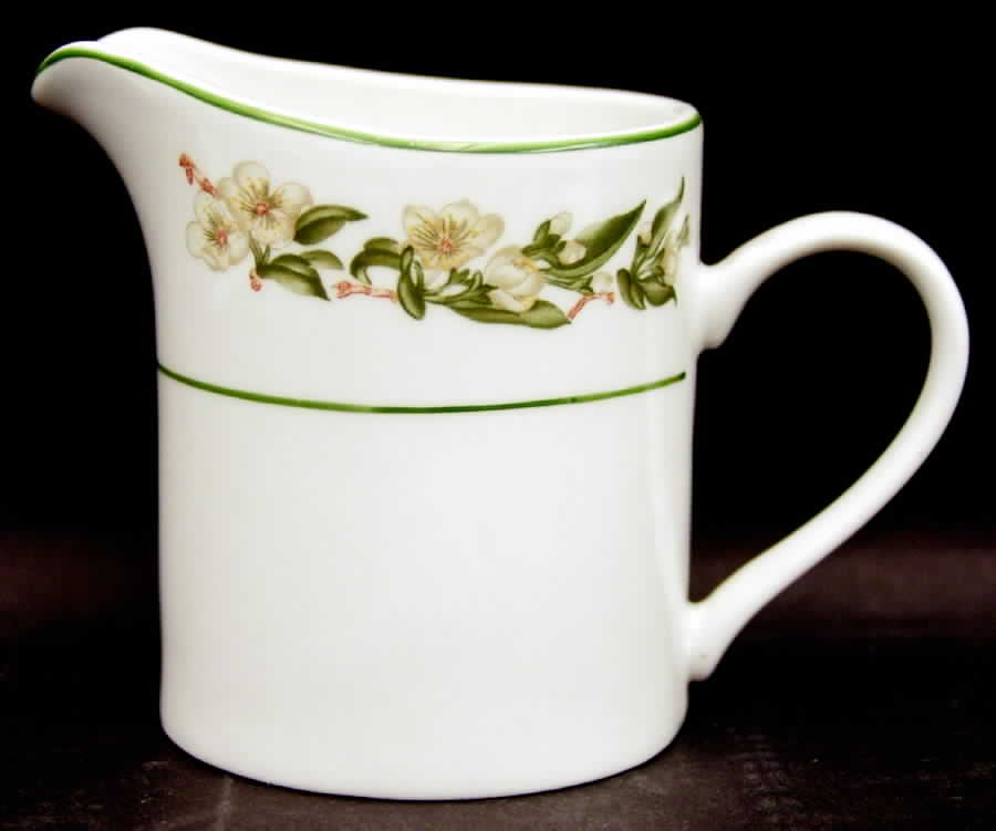 Blossom Breeze (Rim, Stoneware) Creamer by American Atelier-1