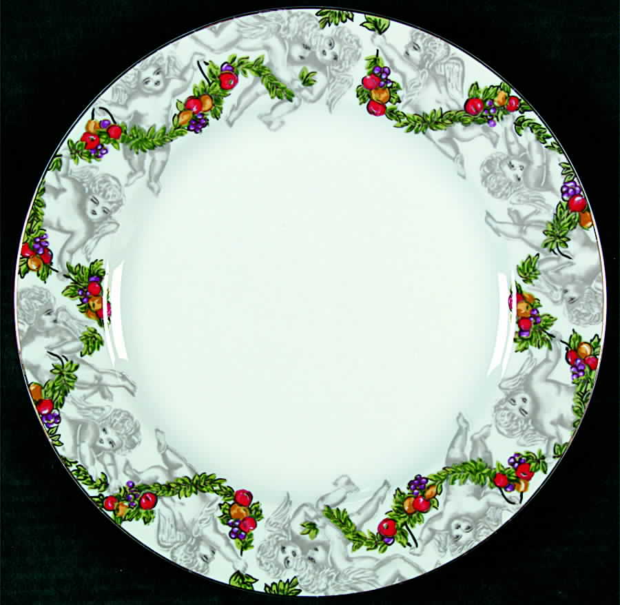 Cherubine Dinner Plate by American Atelier-1